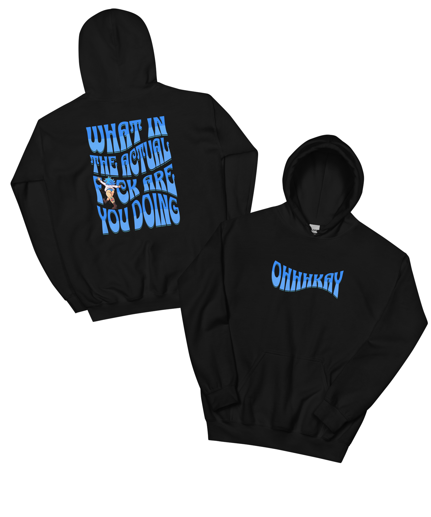 "The Nerve" Black Hoodie!