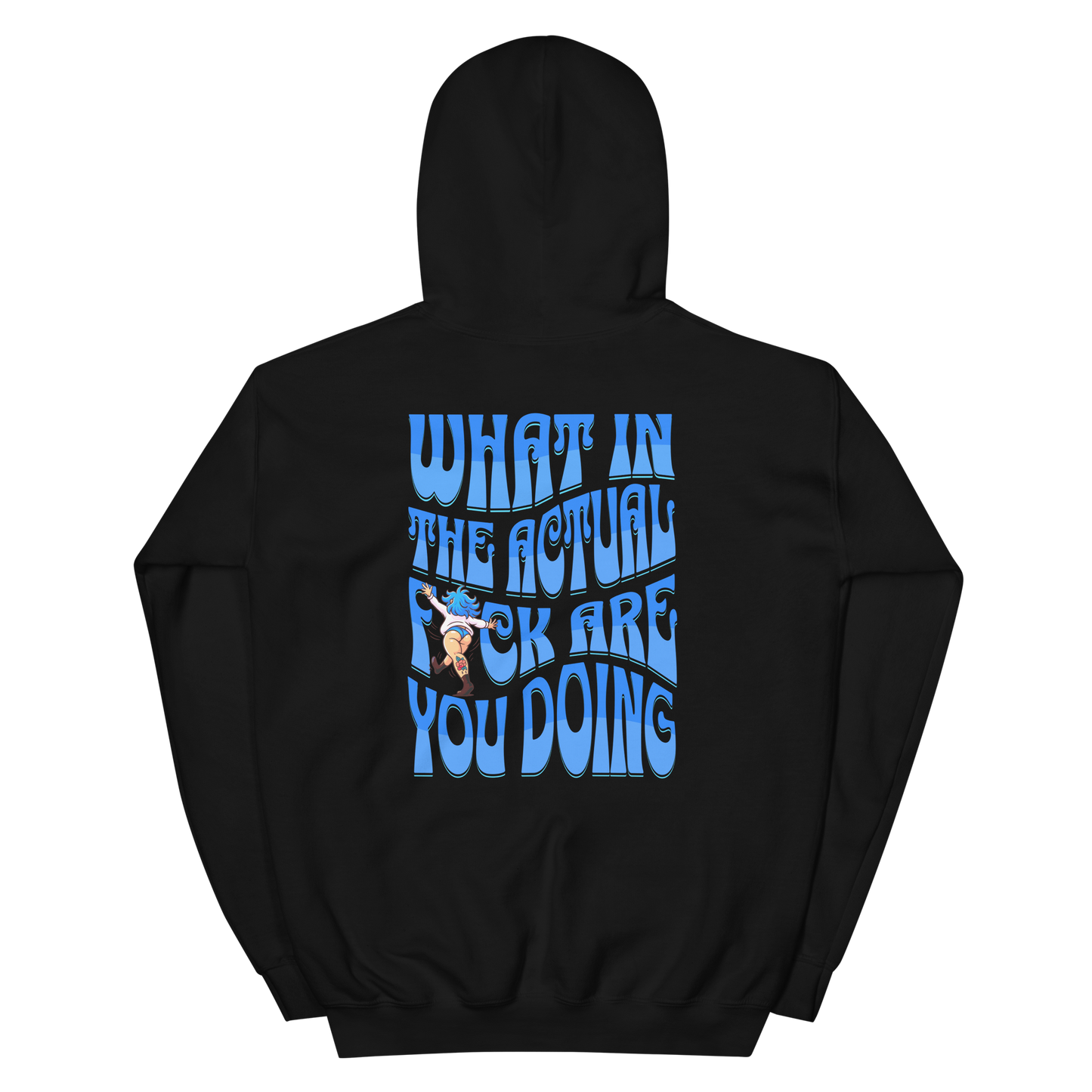 "The Nerve" Black Hoodie!