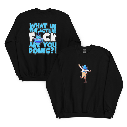 "The Audacity" Black Crew Neck!