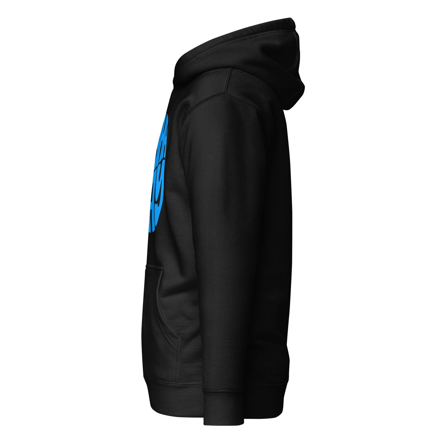 OHHHKAY Logo Black/Blue Hoodie!