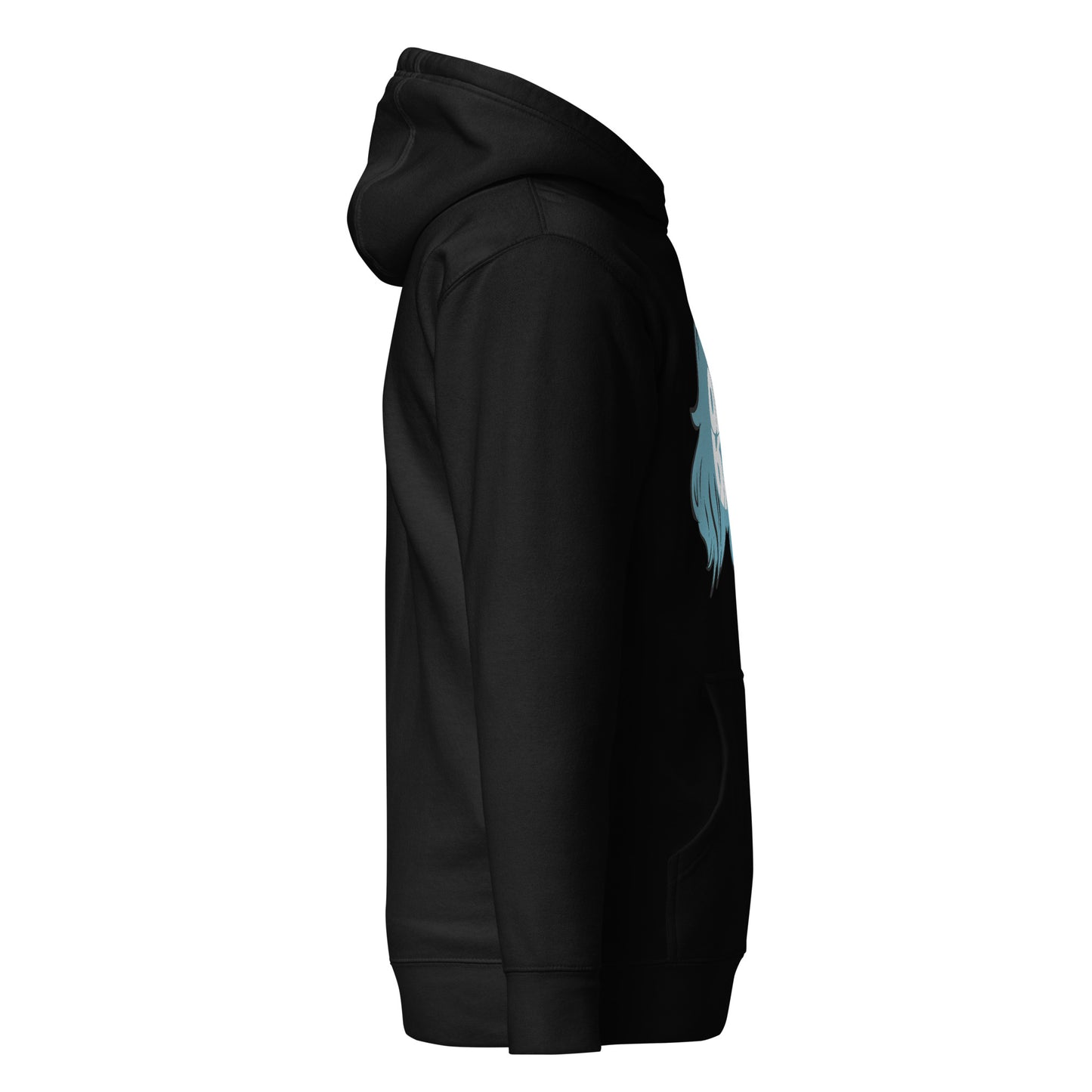 OHHHKAY Wig Black/Blue Hoodie!