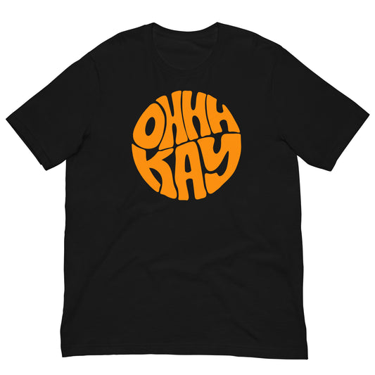 OHHHKAY Logo Black/Orange T-Shirt!