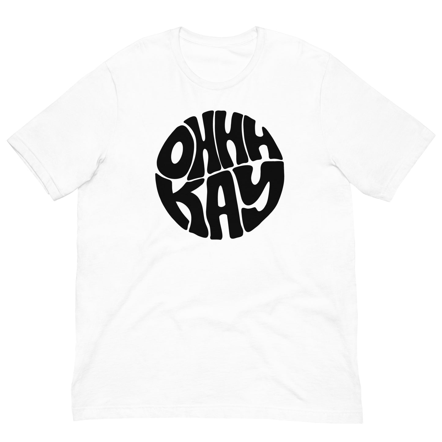 OHHHKAY White Logo T-Shirt!