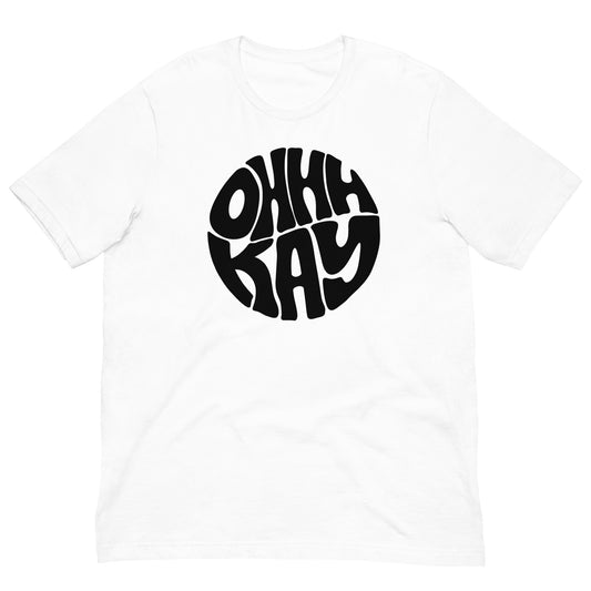 OHHHKAY White Logo T-Shirt!