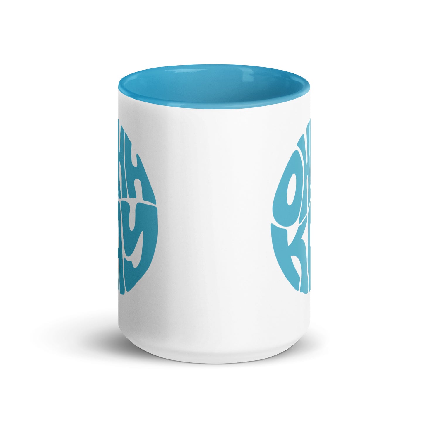 OHHHKAY Logo Blue Mug!